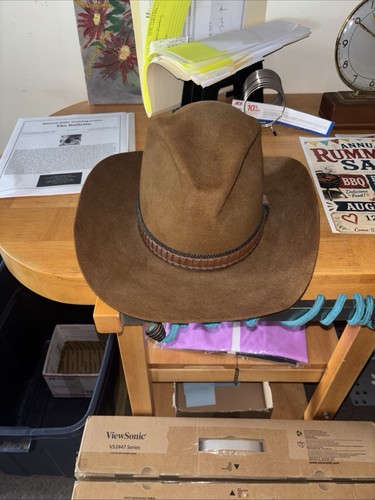 Stetson beaver brown cowboy - stetson,