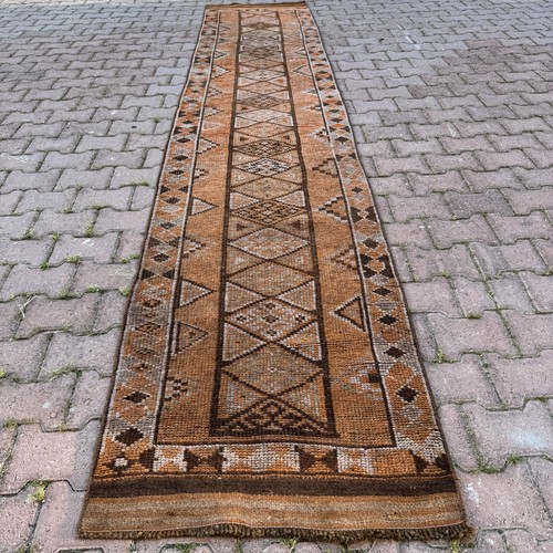Vintage turkish oushak rug - turkish,