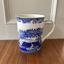 Spode blue italian porcelain - italian,