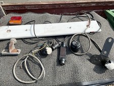 Car Towing  Bundle Electrics Wiring Number Plate Board Towbar Tester & Neck