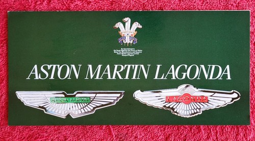 Aston martin lagonda - martin, v8