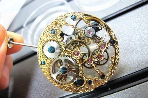 Jewels rose golden hollow - jewels,