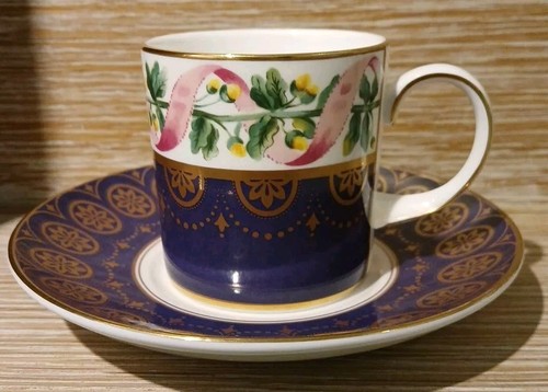 Coalport floral ribbons coffee - coalport,