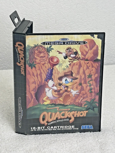 Sega mega drive quackshot - mega,
