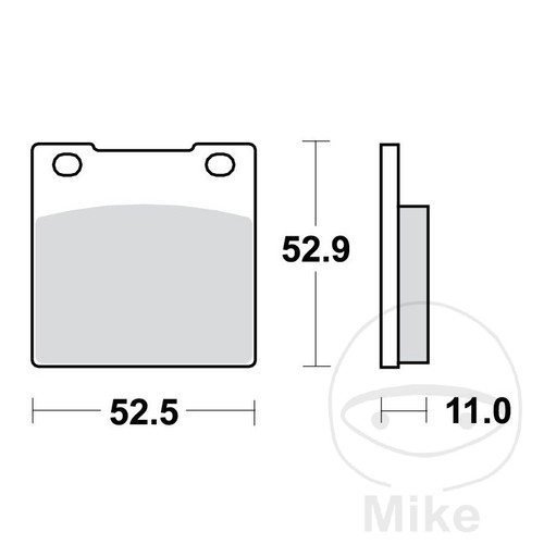 Trw standard brake pads altn - pads,
