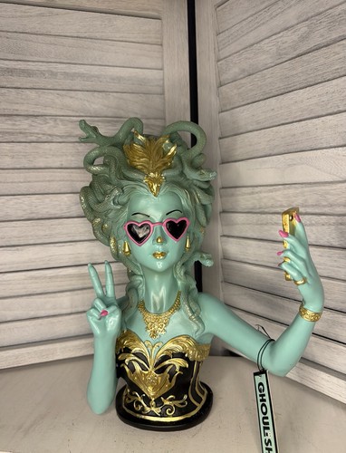 Ghoulish medusa statue - ghoulish, 12”