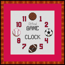 #749 Different sports clock