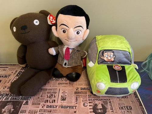 Bean plushes car mr - 3,