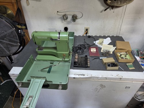Elna supermatic sewing machine - elna,