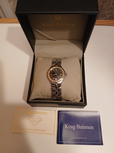 Krug baumen gents watch - krug-baumen,