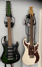 Burns 12 string and white marquee