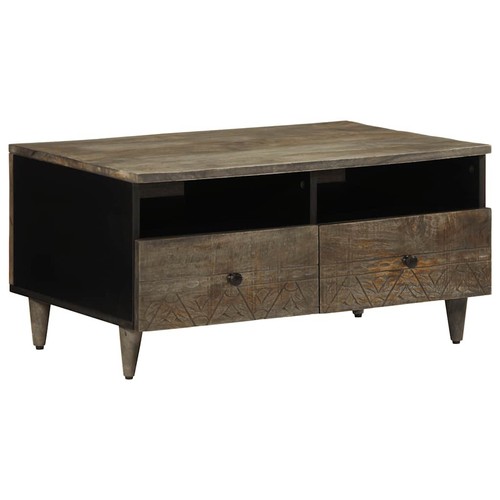 Light grey solid mango wood - solid,