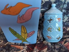 Harry Potter Candy Dish Jar Ceramic Chocolate Frog Detail from Wizarding Trunk