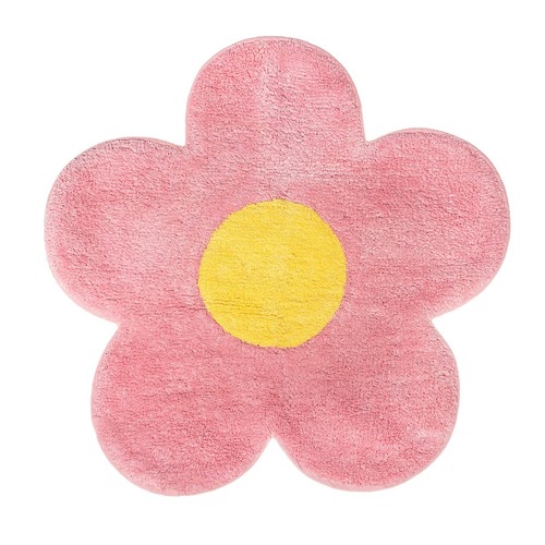 Flower shaped bath mat sass - shaped, &