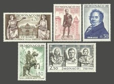 Monaco Stamps 1968 The 100th