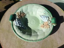 Vintage Art Deco Fruit Platter/Bowl/Shabby Chic Look
