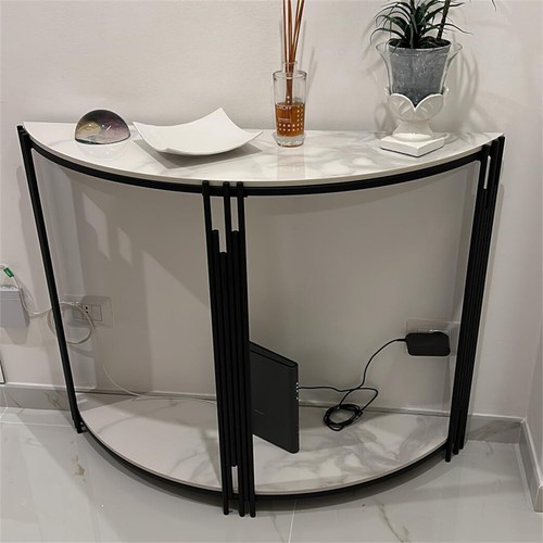 Marble console table bed - console, side