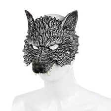 Luxury Wolf Half Face Mask