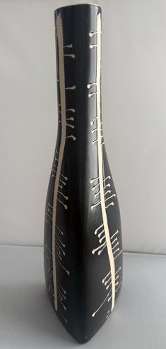 Large 35cm sgraffito pyramid - 35cm,