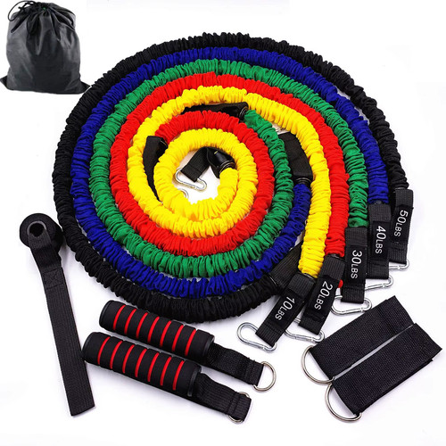 Pcs set resistance bands - 11,