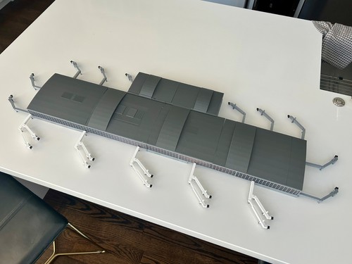 400 scale model - scale, airport