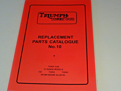 Triumph tiger cub t20 t20ss - triumph,