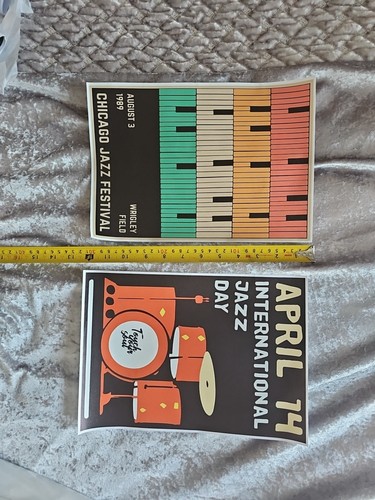 Two jazz retro - retro, posters