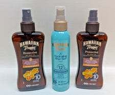 SET of Hawaiian Tropic Dry Spray Oil SPF10 + After Sun Skin Oil Spray