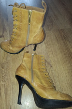 Martens tan leather ankle - dr.,