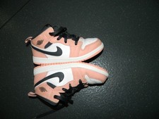 Baby Girls Nike Air Jordan 1 Mid Trainers Running UK 9.5 Size EUR 27 GOOD
