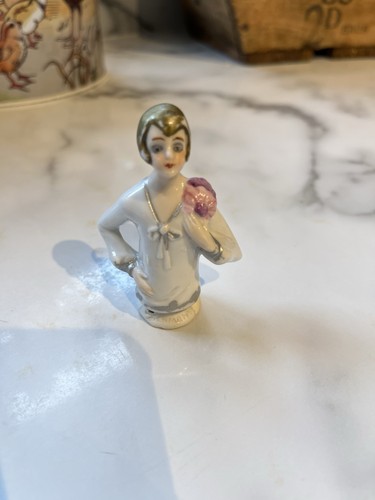 Flapper lady half doll - flapper,