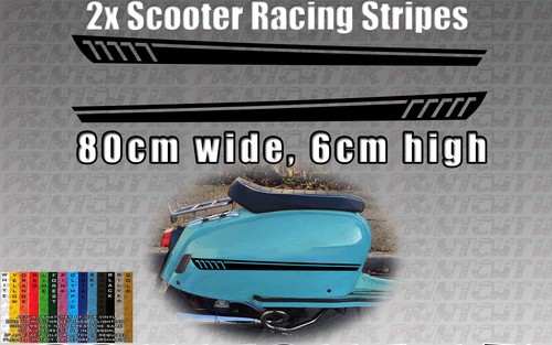 Scooter racing stripes - scooter,
