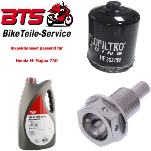 Set oil filter - drain, plug