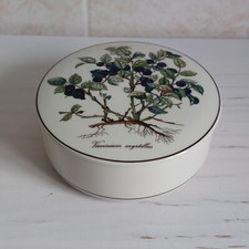 Villeroy & Boch BOTANICA  Blueberry Bowl Trinket Box Bonbon Dish Lid Luxembourg