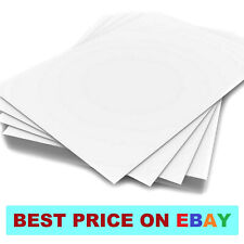 A2 A3 A4 A5 White Card Stock Sheets Blanks Paper GSM Plain Smooth Thin Cardboard