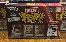 Funko Bitty Pop! Mini-Figure 4-Pack WWE Razor Ramon, Diesel, Rey Mysterio New 