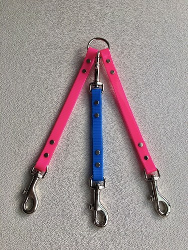 Biothane twin triple dog - twin,