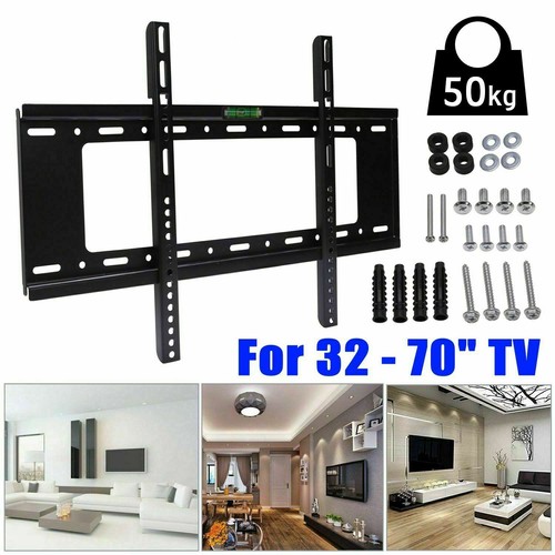 Flat wall bracket mount - wall,