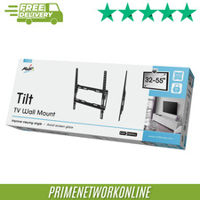 AVF Standard Tilting TV Wall Bracket – Up to 55 Inch TVs 100% ORIGINAL ⭐⭐⭐⭐⭐