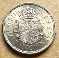 1953 Half Crown. Brilliant Uncirculated.