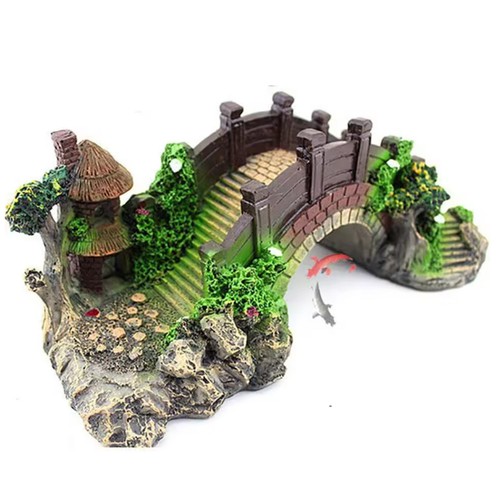 Fish tank artificial bridge - fish,