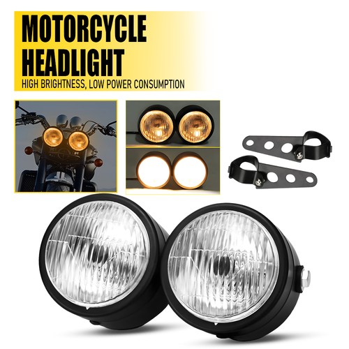 Motorcycle twin headlight dual - motorcycle,