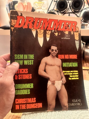 Drummer issue gay - drummer, leather
