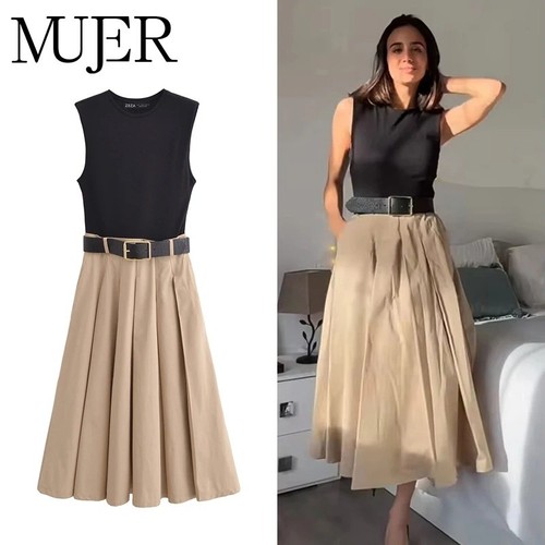 Women 2025 pleated - pleated, midi