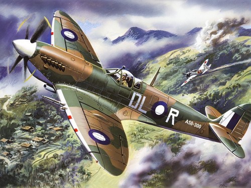 Icm scale spitfire - 1/48,