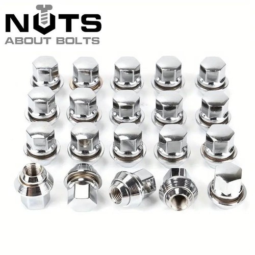 20x silver alloy wheel - alloy, nuts