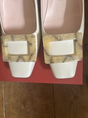 Roger vivier white leather - roger,