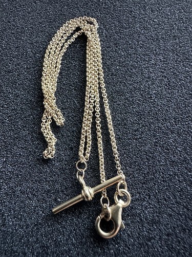 9ct gold bar chain - t-bar,