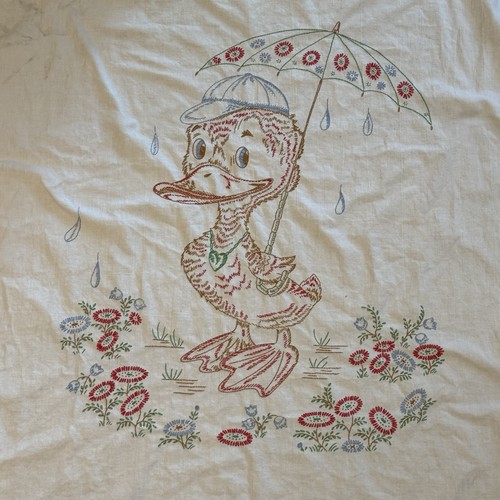 Vintage handmade embroidered - handmade,