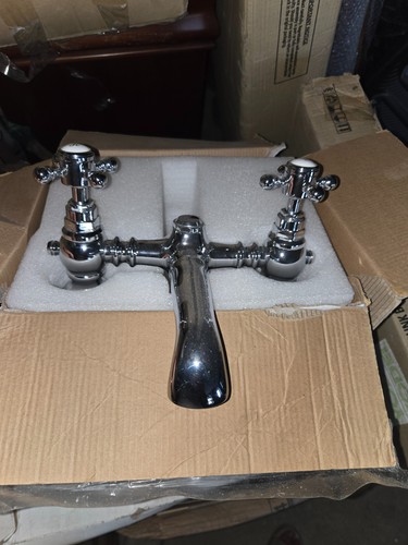 Victorian bath mixer taps - bath,
